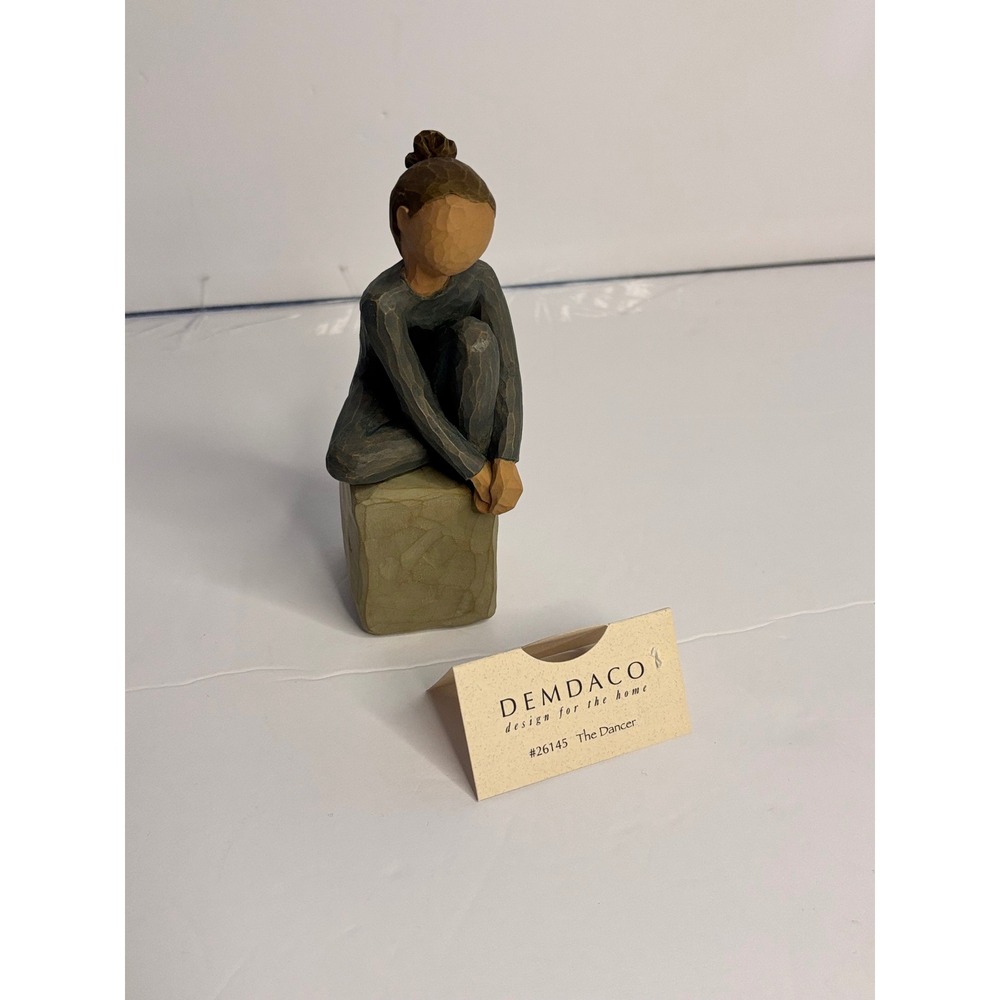 Willow Tree The Dancer Figurine Susan‎ Lordi Demdaco 26145 Blue Grey Girl w/box
